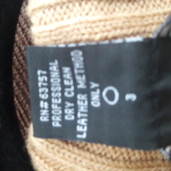 Vintage "Designers Studio Originals" Ladies Leather Patchwork Vest Size XL - Picture 6 of 7